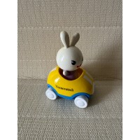 Vexnovatech Adventures Little Buggy Vehicle Preschool Toy for Ages 3 and Up (Rabbit in Helicopter)